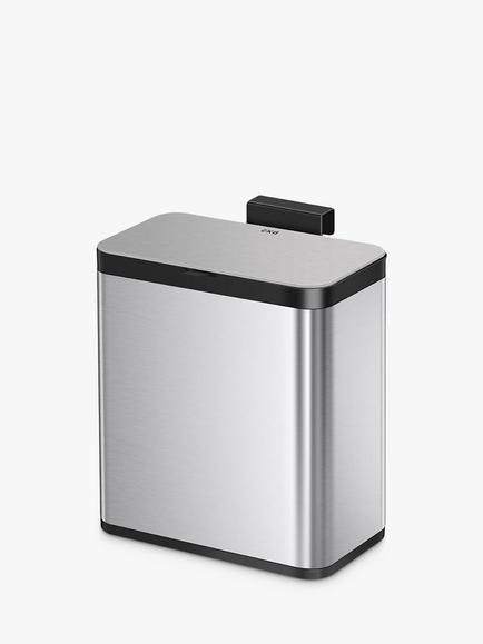 EKO Puro In Cupboard Bin, 7L, Stainless Steel, Stainless Steel