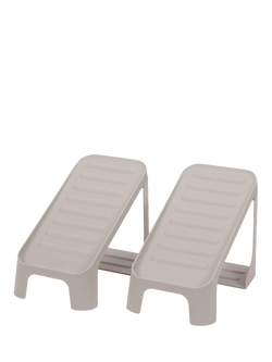 Joseph Joseph Shoe Organiser, Pack of 6, White, 