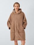 John Lewis Borg Poncho, Caramel