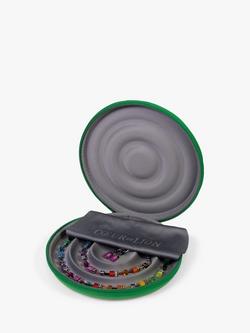 COEUR DE LION Circular Jewellery Storage Case - view 2, Green