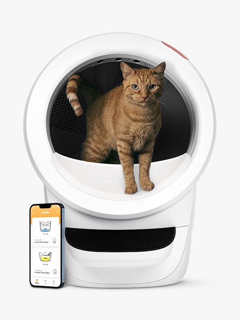 Litter Robot 4 Smart Self Cleaning Cat Litter Box White