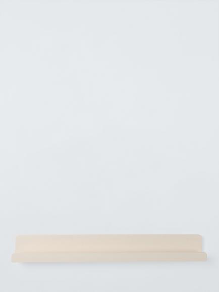 John Lewis Matt Lacquer Shelf, 91cm, Greige, 