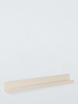 John Lewis Matt Lacquer Shelf, 91cm, Greige - view 2, 