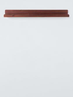 John Lewis Mid Century Acacia Wood Shelf, 91cm, Brown, 