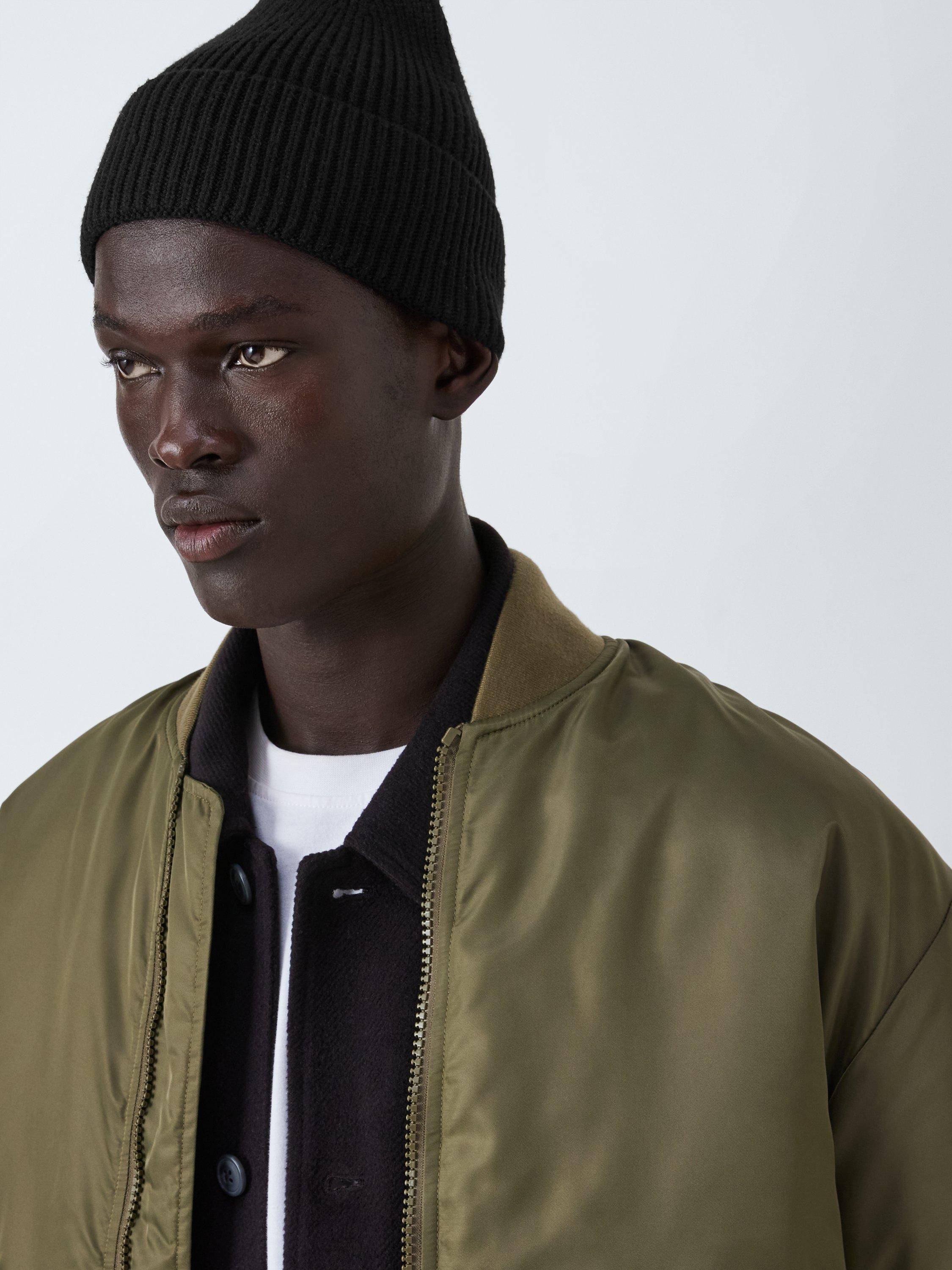 Product image 4 of 4, which shows John Lewis ANYDAY Plain Beanie, Black