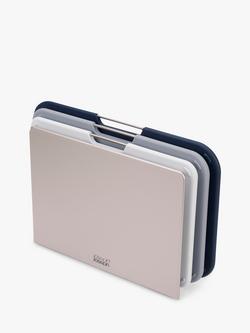 Joseph Joseph Nest Regular Chopping Boards & Storage Stand, Set of 3, Grey145512, Grey