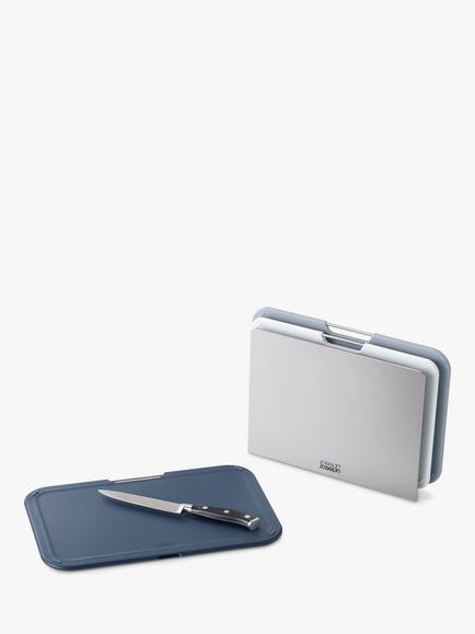Joseph Joseph Nest Regular Chopping Boards & Storage Stand, Set of 3, Grey145512 - view 2, Grey