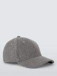 John Lewis Melton Baseball Cap, Charcoal