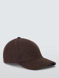 John Lewis Melton Baseball Cap, Brown