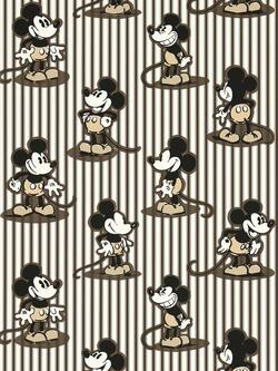 Sanderson Mickey Stripe Wallpaper, Ddiw217272
