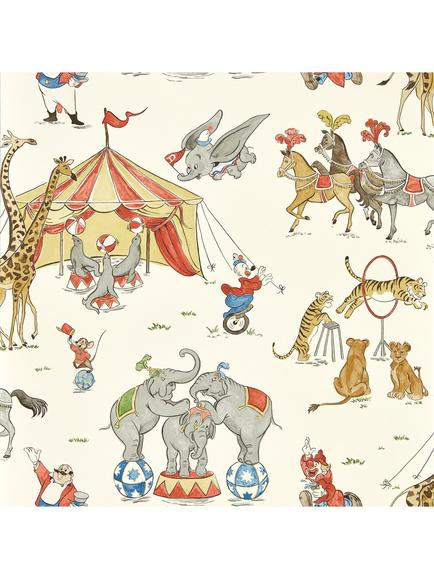 Sanderson Dumbo Wallpaper, Peanut Butter & Jelly, Peanut Butter & Jelly