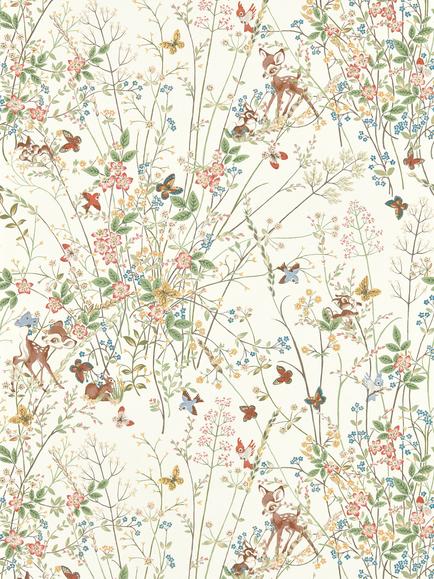 Sanderson Bambi Wallpaper, Ddiw217276
