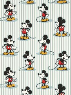 Sanderson Mickey Stripe Wallpaper, Ddiw217271