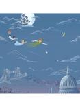 Sanderson Peter Pan Wallpaper Mural, Evening Blue