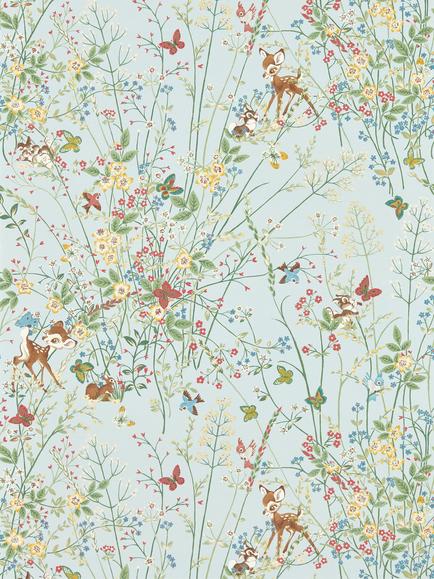 Sanderson Bambi Wallpaper, Ddiw217278