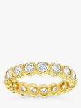 Milton & Humble Jewellery Pre-Loved 18ct Yellow Gold Diamond Eternity Ring, Gold