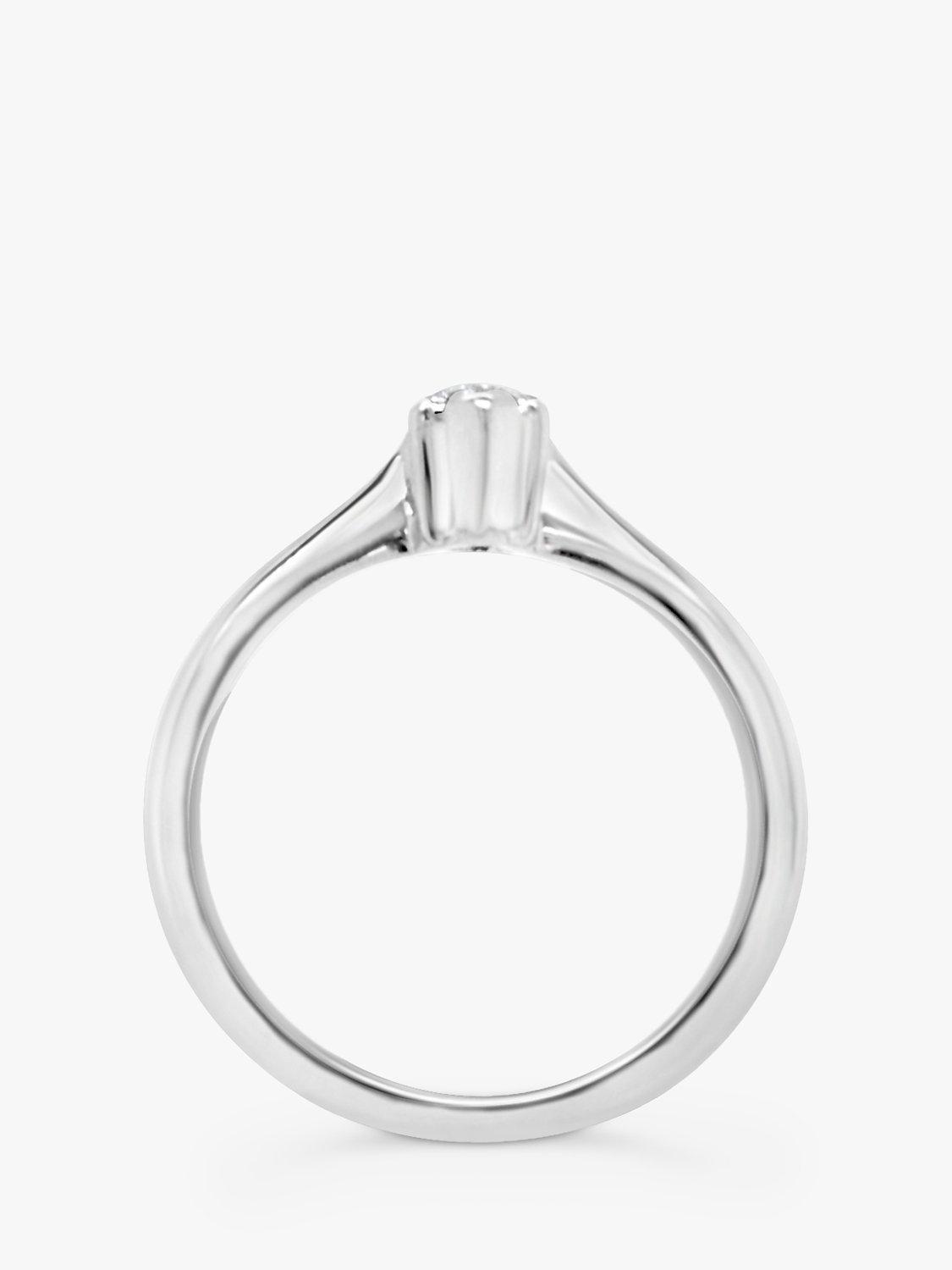 Product image 4 of 5, which shows Milton & Humble Jewellery Pre-Loved Platinum Marquise Diamond Ring