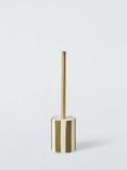 John Lewis Stripe Toilet Brush and Holder