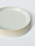 John Lewis Reactive Glaze Two Tone Soap Dish, Natural