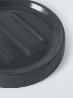 John Lewis Ceramic Soap Dish - view 2, Steel