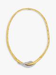 Milton & Humble Jewellery Pre-Loved Wempe 18ct Gold Pave Diamond Collarette Necklace, Gold