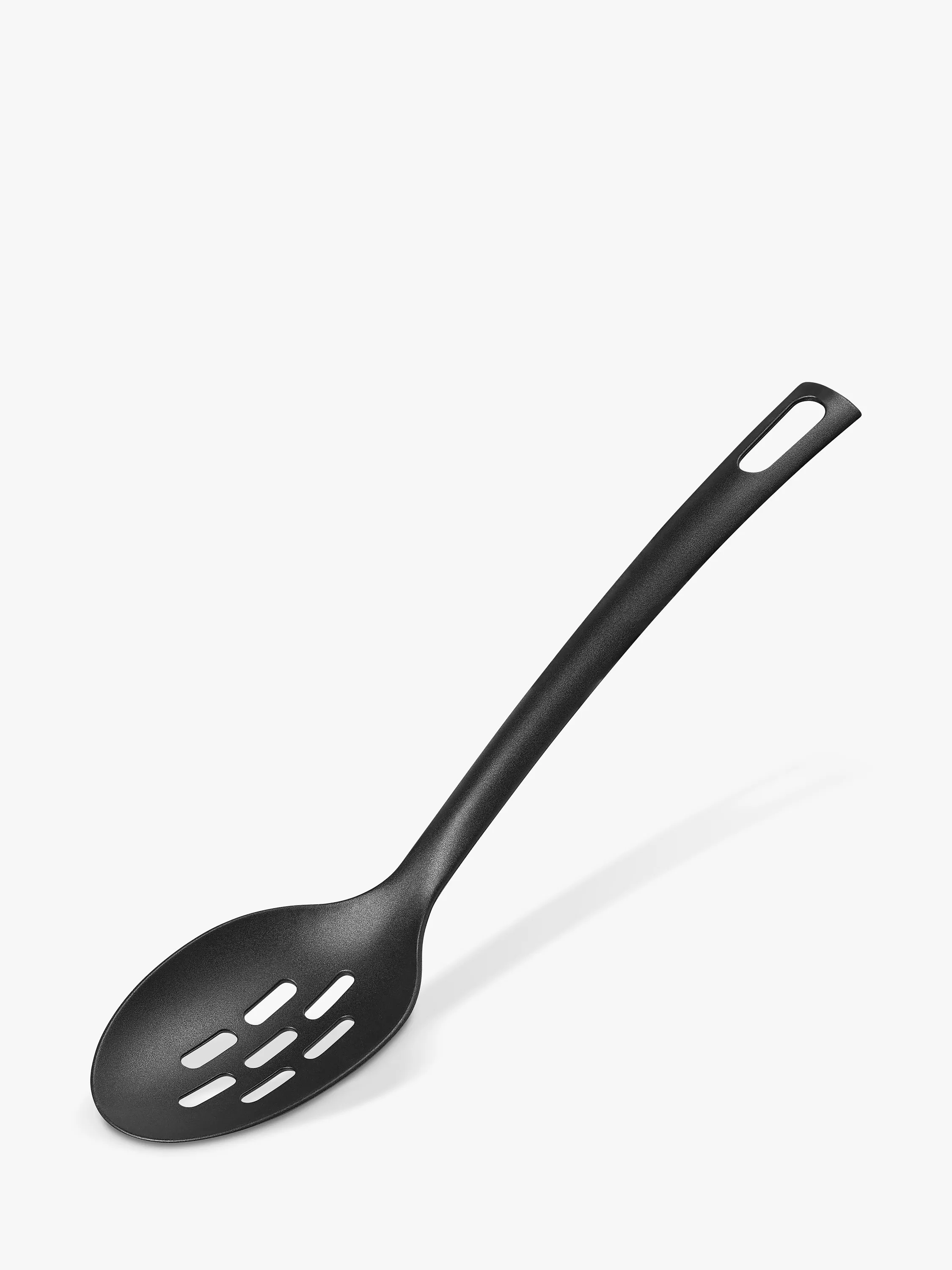Chef Aid Nylon Slotted Spoon – Non-Stick, Heat Resistant, Dishwasher Safe Kitchen Utensil (Black) 12 thumbnail image
