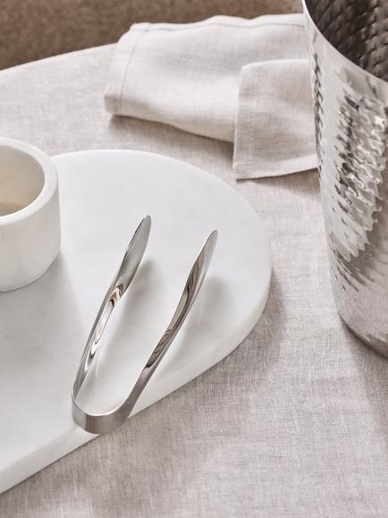 John Lewis Luna Stainless Steel Serving Tongs - view 2, 
