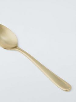 John Lewis Stainless Steel Teaspoons, Set of 6, Champagne - view 2, Champagne