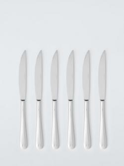 John Lewis Luna Stainless Steel Steak Knives, Set of 6, 