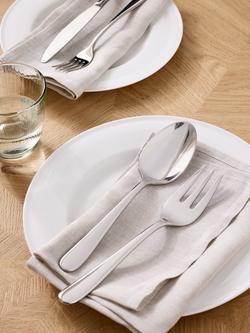 John Lewis Luna Stainless Steel Servers, Set of 2 - view 2, Silver