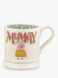 Emma Bridgewater Peppa Pig 'Mummy' Half Pint Mug, 300ml, Pink/Multi