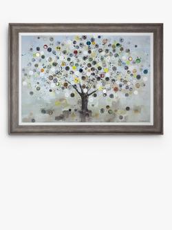 John Lewis Ulyana Hammond 'Watch Tree' Framed Canvas, 83 x 115cm, Multi, Multi