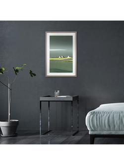 John Lewis Ulyana Hammond 'Aura' Framed Print & Mount, 60 x 41cm, Green/Grey - view 2, Green/Grey