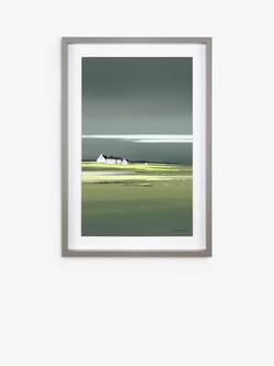 John Lewis Ulyana Hammond 'Ethos' Framed Print & Mount, 60 x 41cm, Green/Grey, Green/Grey