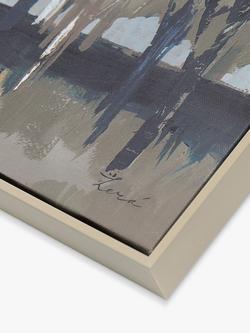 John Lewis 'Silver Birch Blues' Framed Canvas, 67 x 40cm, Multi - view 2, Multi