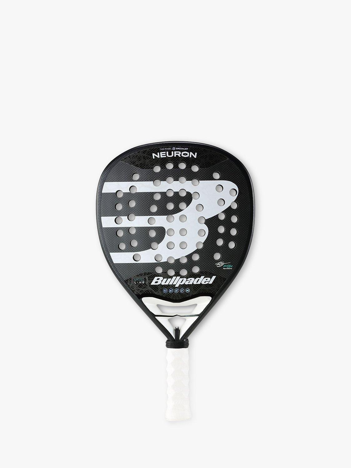 Bullpadel Neuron 24 Padel Racket, Black/White