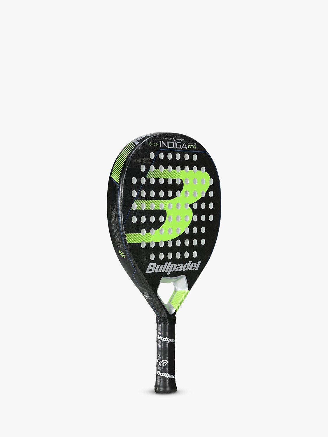 Bullpadel Indiga Control 24 Padel Racket, Grey/Green