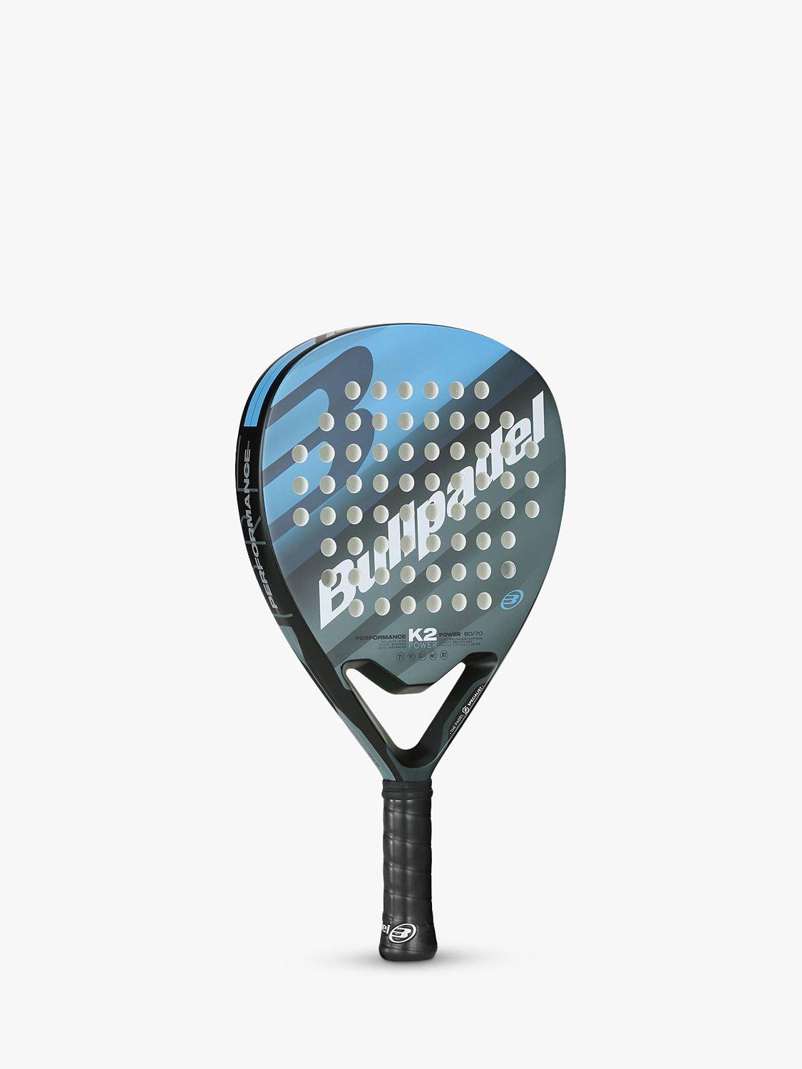 Bullpadel K2 Power Padel Racket, Grey/Blue