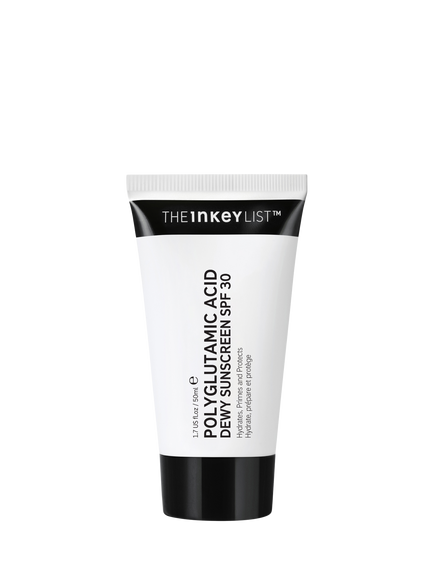 The INKEY List Polyglutamic Acid Dewy Sunscreen SPF30, 50ml, 