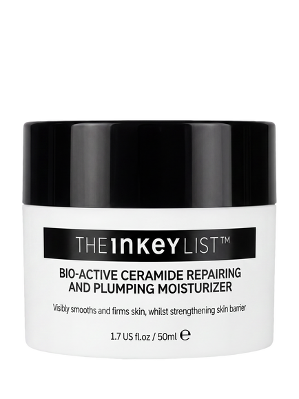The INKEY List Bio-Active Ceramide Repairing & Plumping Moisturiser, 50ml, 
