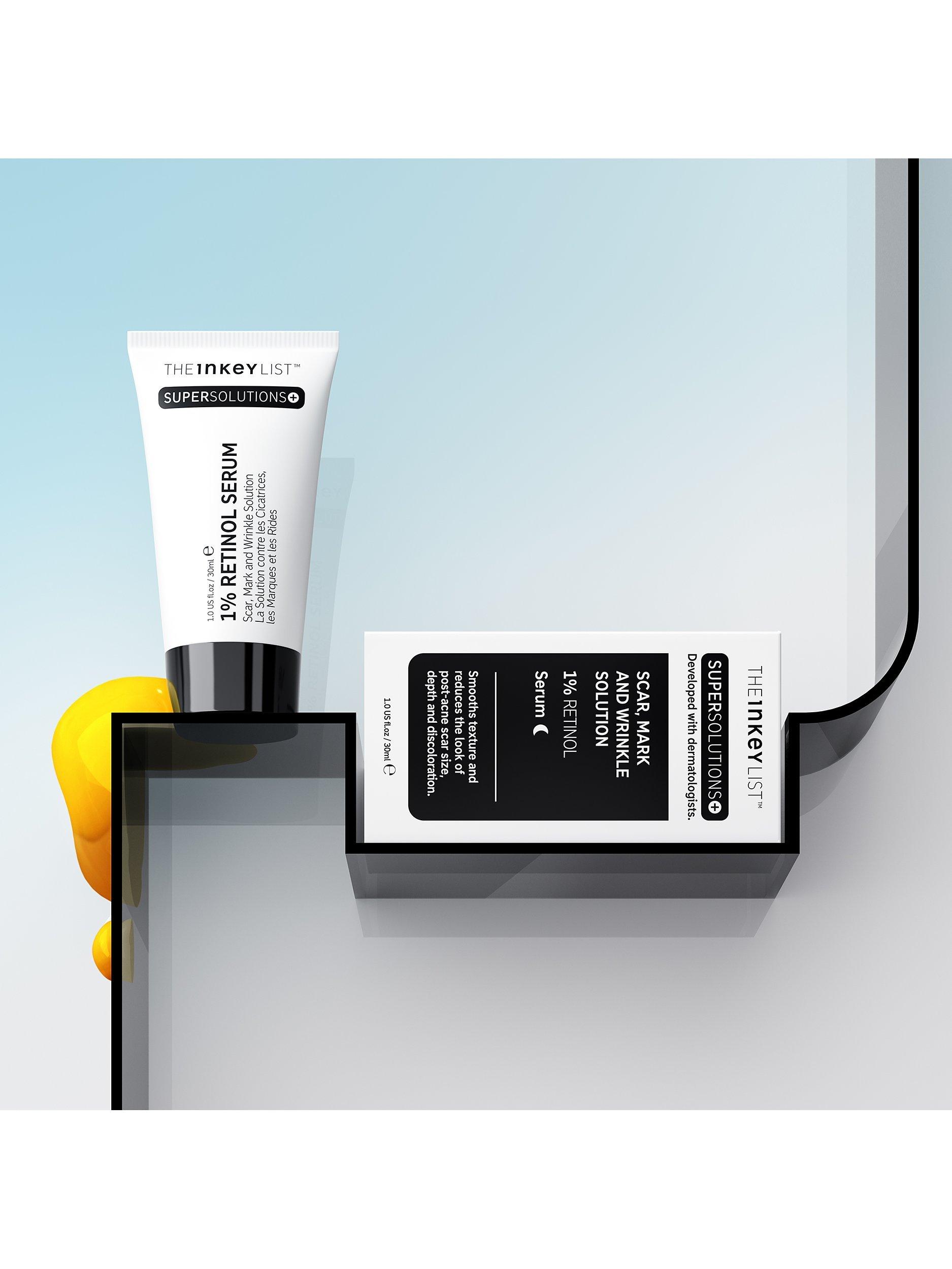 Product image 5 of 5, which shows The INKEY List  Super Solutions 1% Retinol Scar, Mark and Wrinkle Solution, 30ml