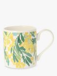 bluebellgray Bluebell & Mimosa Bone China Mug, 300ml, Yellow/Blue