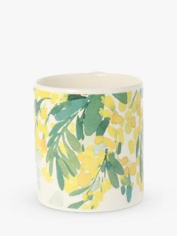 bluebellgray Bluebell & Mimosa Bone China Mug, 300ml, Yellow/Blue - view 2, Yellow/Blue