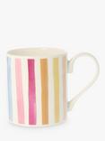bluebellgray Striped Bone China Mug, 300ml