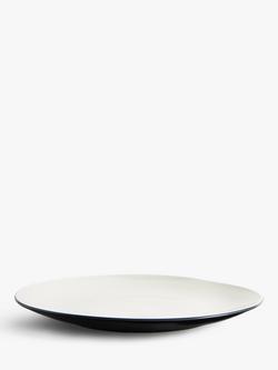 John Lewis Puritan Stoneware Dinner Plates, Set of 4, 27.8cm - view 2, Indigo