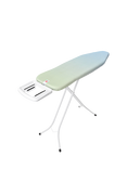 Brabantia Ironing Board B, 124 x 38cm, Solid Steam Iron Rest, Soothing Sea