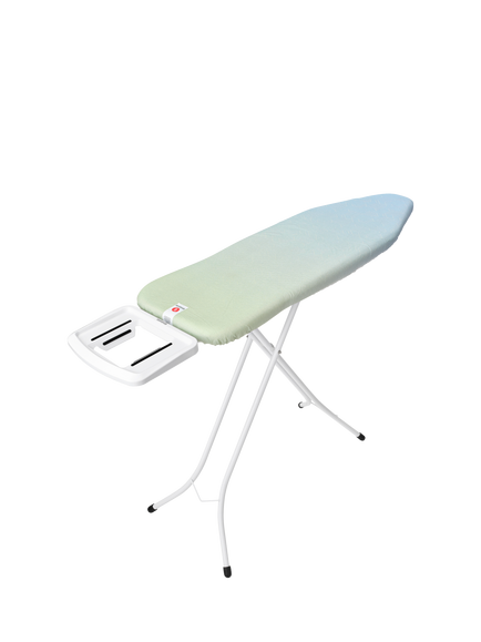 Brabantia Ironing Board B, 124 x 38cm, Solid Steam Iron Rest, Soothing Sea - view 2, Soothing Sea