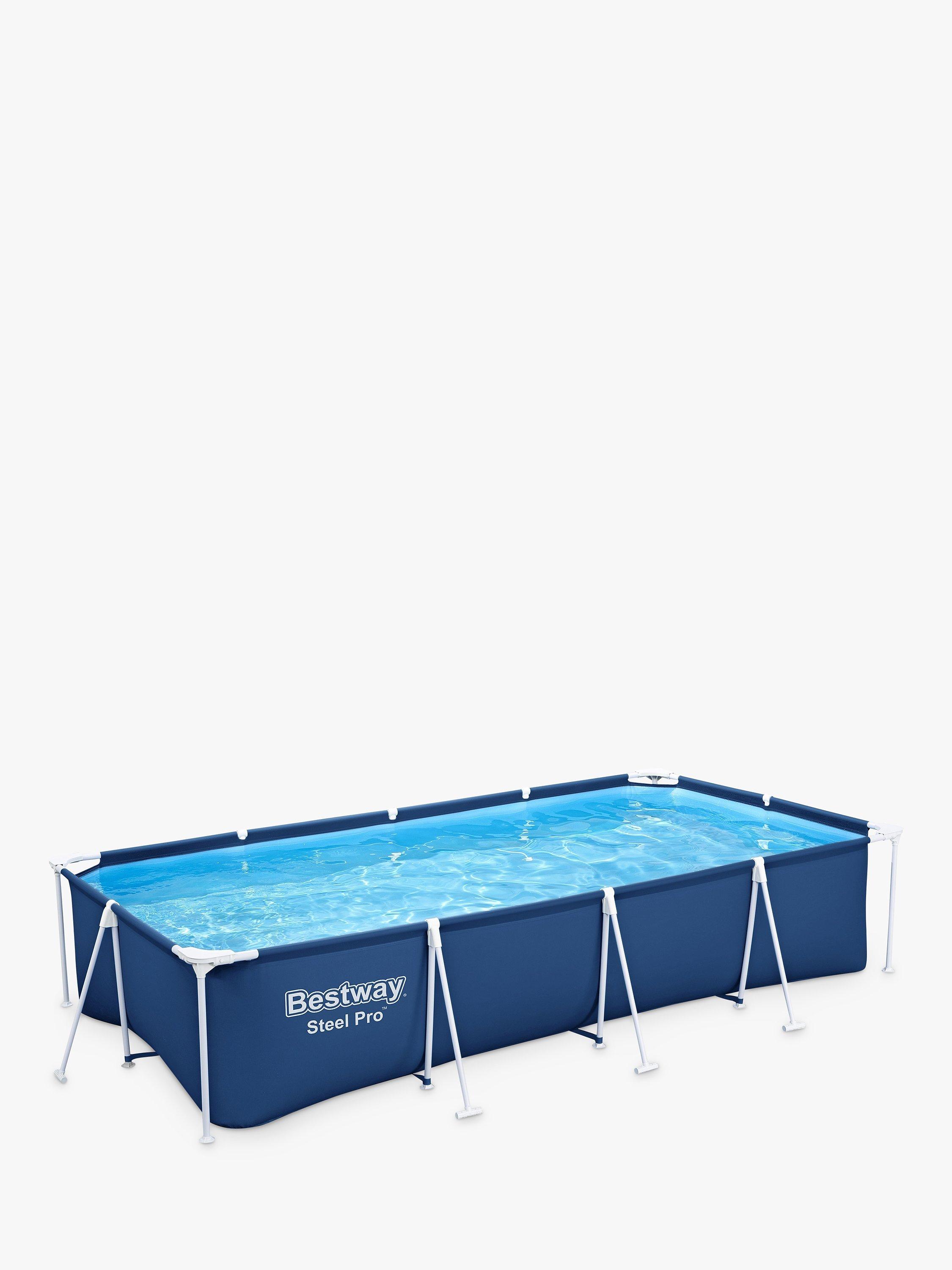 Bestway Steel Frame Pro Above Ground Pool, 400 x 322cm