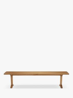 Matthew Hilton for Case Ballet Dining Bench, Oak - view 2, Oak