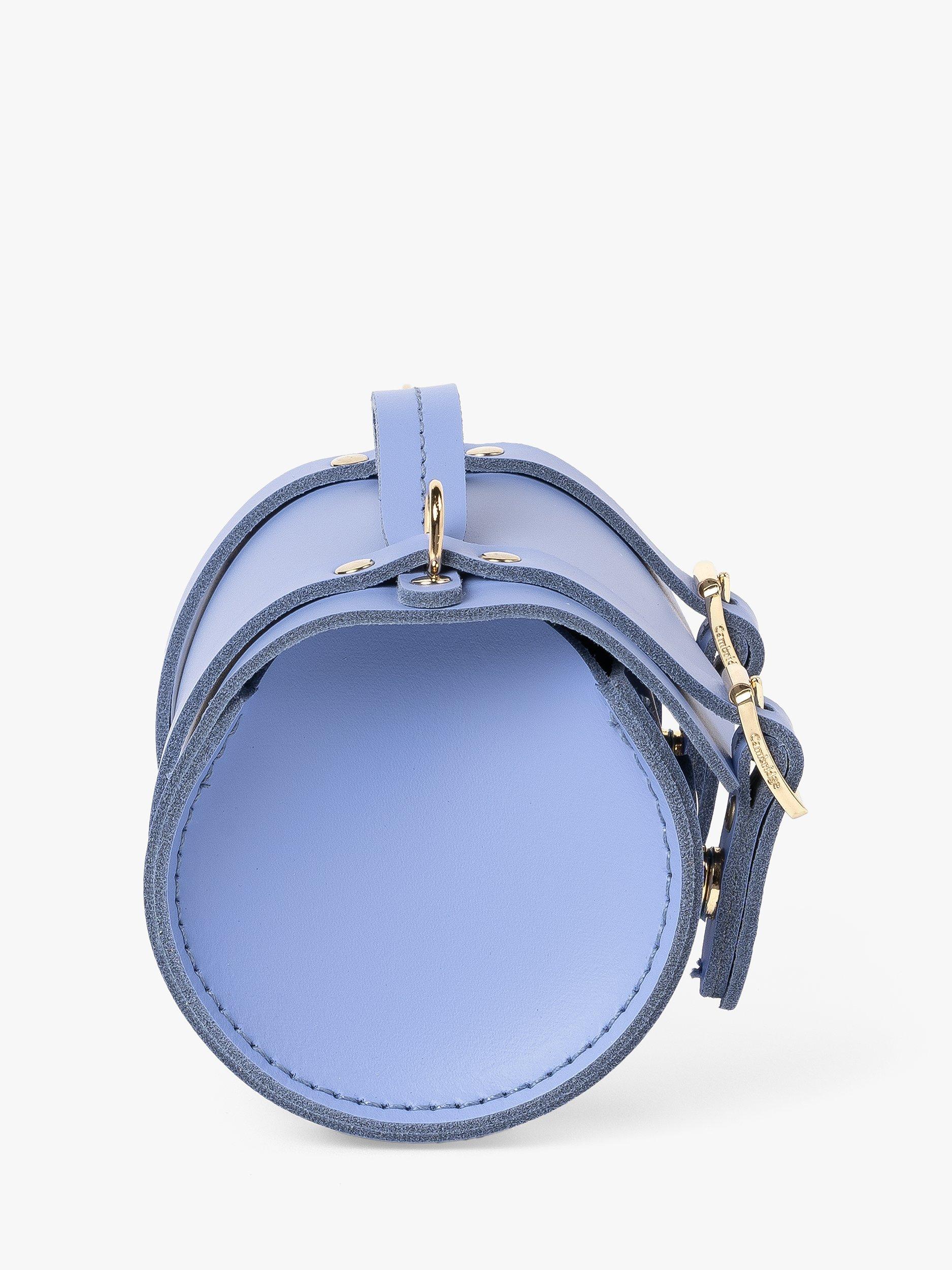 Product image 3 of 9, which shows Cambridge Satchel The Micro Bowls Leather Bag, Bluebell